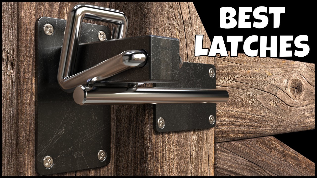 Top 10 Simple Automatic Gate Latch Lock Ideas