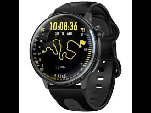 Outdoor GPS Smartwatch, 1.43" AMOLED Display, Titanium Alloy, 5ATM Waterproof, 22-Day Battery, 170+ Sport Modes, Compass, Heart Rate/SpO2/Stress/Sleep Monitor, for Android iOS Men Women (Camo Gray) video review thumbnail