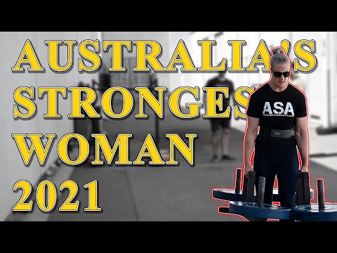 Australia's Strongest Woman (ASA) 2021- Megan Clark