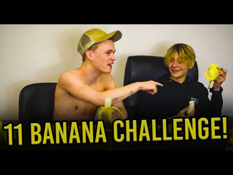 11 Banana Challenge! - BAM Vlog