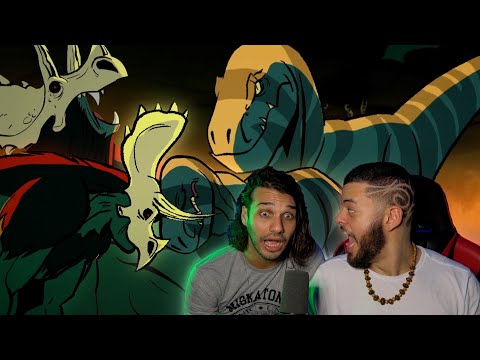 Gorila contra dinossauro em Primal! | Reagindo ao episódio mais brutal da série!