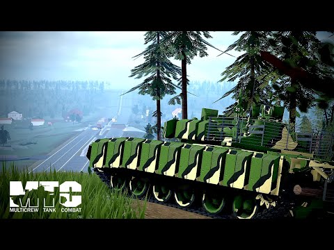 Multicrew Tank Combat (ROBLOX) - Hawk VS Eagle showdown.
