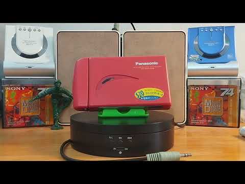 Panasonic RQ S20 1992 - Panasonic Walkman Cassette player RQ S20 pink working image 7