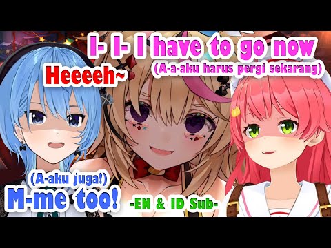 Yandere Polka is So Scary That Even Suisei the Psychopath & Miko are Afraid [Hololive]