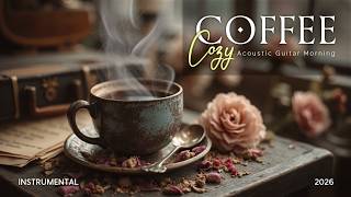 Morning coffee guitar | Relaxing acoustic guitar instrumental for cozy morning study vibe