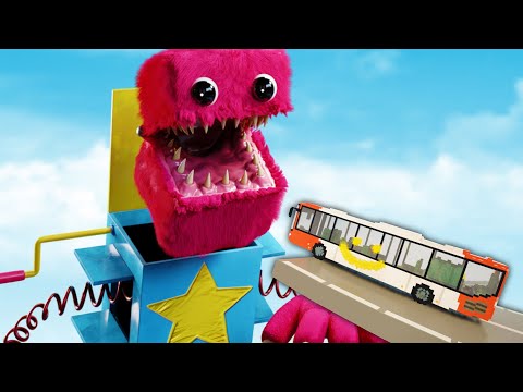 Cars vs Boxy Boo ( Project Playtime ) | Teardown