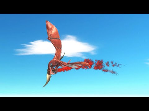 Wyvern VS Pteranodon - Animal Revolt Battle Simulator