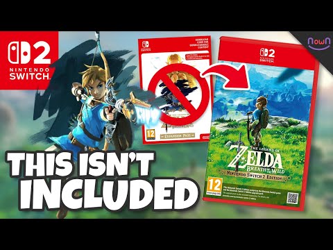 DLC MISSING from Zelda: Breath of the Wild Switch 2 Edition!