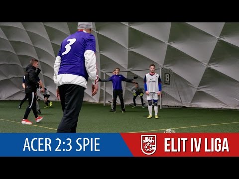 ACER 2:3 SPIE - ELIT IV Liga ZIMA 2017