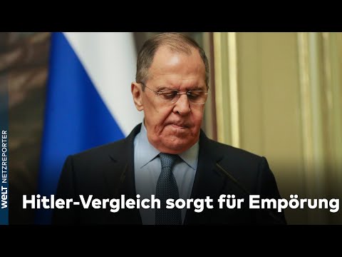 ABSURDER ANTISEMITISMUS: Selenskyj fassungslos über Aussagen von Sergei Lawrow