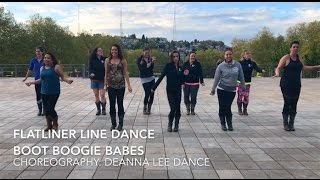 Flatliner Line Dance (Boot Boogie Babes) @ColeSwindell @DierksBentley