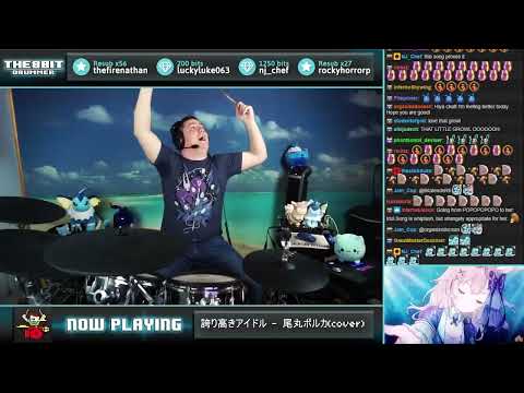 The8BitDrummer // HoneyWorks - Hokori Takaki Idol (Omaru Polka cover)