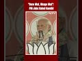 PM Modi Jabs Rahul Gandhi On Raebareli Nomination: Daro Mat, Bhago Mat - Video