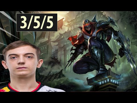 Surprising Gameplay | G2 Caps Crushes on Zed for 3/5/5
