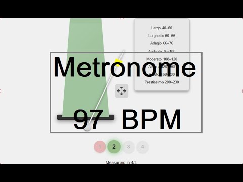 Metronome 97 BPM