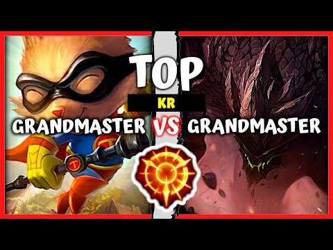 GM Teemo Top vs GM Malphite - KR Rank S11