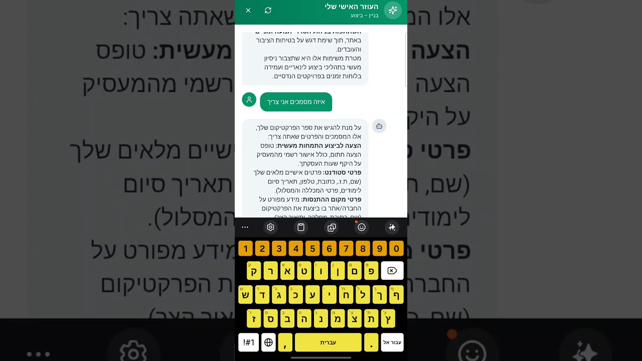 הדגמת המערכת