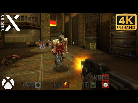 Quake II 64 Remastered - Xbox Series X Gameplay [4K 60FPS]
