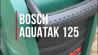 UNFASSBAR GUTE LEISTUNG vom Bosch Aquatak 125 Hochdruckreiniger in Verbindung mit einer IBC Tonne