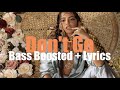 Isabela Merced, Danna Paola - Don't Go / Bass Boosted + Lyrics Isabela Merced, Danna Paola - Don't Go / Bass Boosted + Lyrics