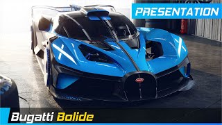 Bugatti Bolide | Track-focused hypercar with an unprecedented weight-to-power ratio