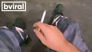 He's Not a Smoker, He's a Professional Cigarette Juggler
