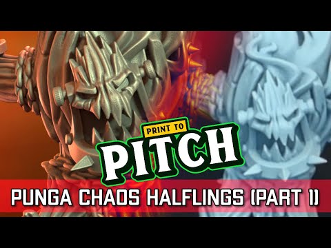 Punga Halfling Team - 3D Printing Blood Bowl | Print to Pitch (Bonehead Podcast)