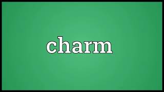 charm meaning in English