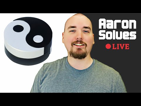 Aaron Solves Live - metal Taiji from Puzzle Master