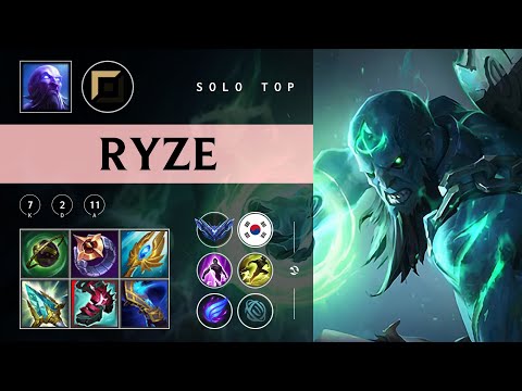 Ryze Top vs Singed - KR Diamond Patch 25.23