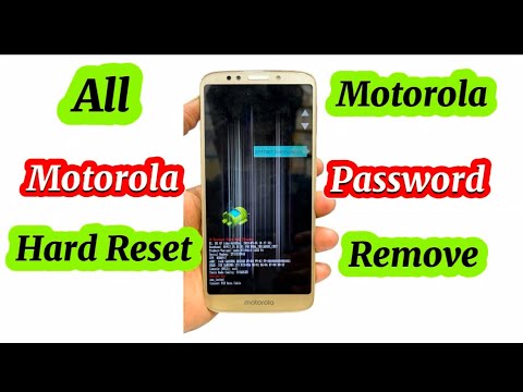 How to Hard Reset Motorola Moto E5 /E5 Play /E5 Plus | All Motorola Hard Reset Password/Pattern /Pin