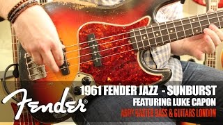 Video thumbnail for 1961 Fender Jazz Bass Demo - Luke Capon at Andy Baxter Bass & Guitars by Andy Baxter Bass & Guitars