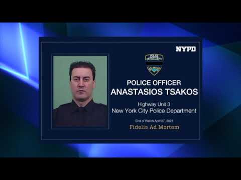 NYPD Officer Killed Honored