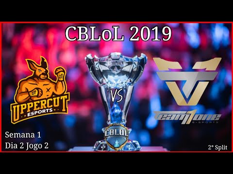CBLoL 2019 Uppercut vs Team One HIGHLIGHTS do Jogo 2.