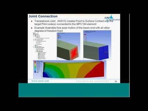 Building Better Boundary Conditions | ANSYS e-Learning | CAE Associates