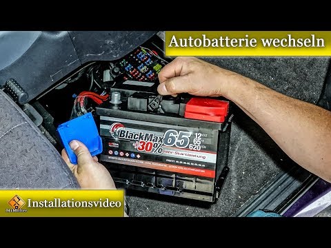 Changing a car battery - Here's how / explained in detail by M1Molter
