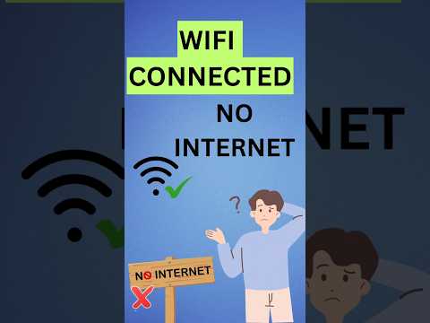 WiFi Connected but No Internet? Fix It Now!