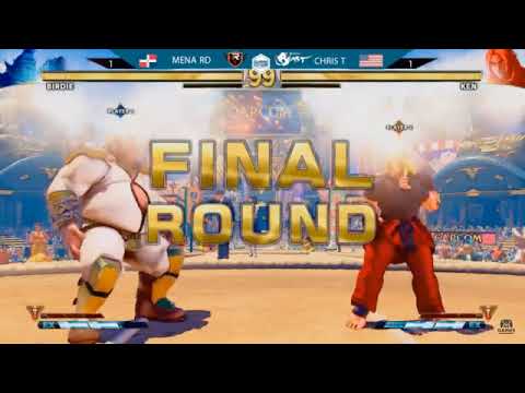 2018 MenaRD VS Chris T Street Fighter 5