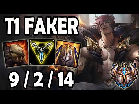 Faker SETT vs SYNDRA MID - Lol Ranked Korea