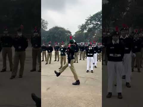 Rajpath parade RDC CAMP 2022 #ncc #drill #motivation #shorst