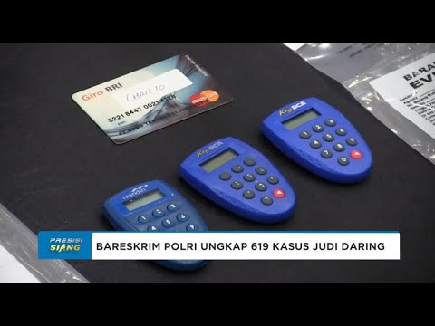 BARESKRIM POLRI UNGKAP 619 KASUS JUDI DARING SELAMA 5-20 NOVEMBER 2024