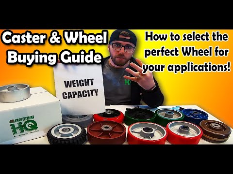 Caster & Wheel Buyers Guide  - Choosing the Perfect Wheel for your Tool Box, Cart, & Equipment