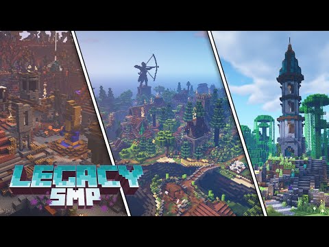 Legacy SMP - World Tour & Epic Wither Battle!!! [Minecraft 1.16 Survival Multiplayer]