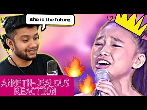 SINGER Reacts ANNETH - JEALOUS (Labrinth) - TOP 7 - Indonesian Idol Junior 2018 | what a talent
