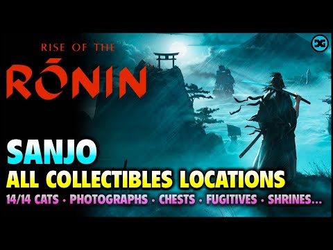 Sanjo - Rise of the Ronin - All Collectibles Location - Cats, Chests, Photographs, Fugitives...