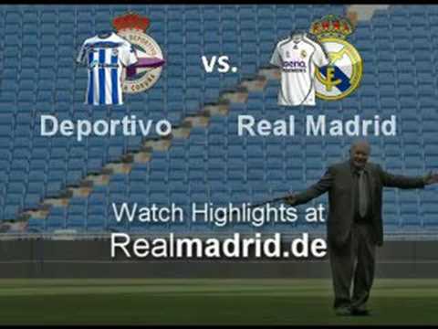 2-1 Deportivo La Coruña vs. Real Madrid | realmadrid.de