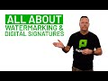 All about Watermarking and Digital Signatures