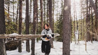 Sleeping Under The Stars- Bushcraft Bed &amp; Winter Camping