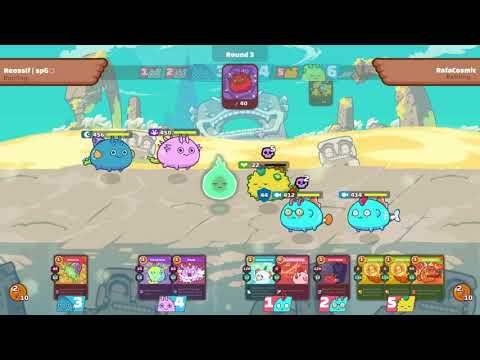 Axie Infinity - Termi Poison vs Cute bunny Aqua