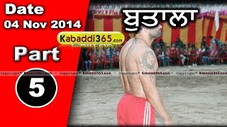 Butala (Kapurthala) Kabaddi Tournament 4 Nov 2014 Part 1 By Kabaddi365.com